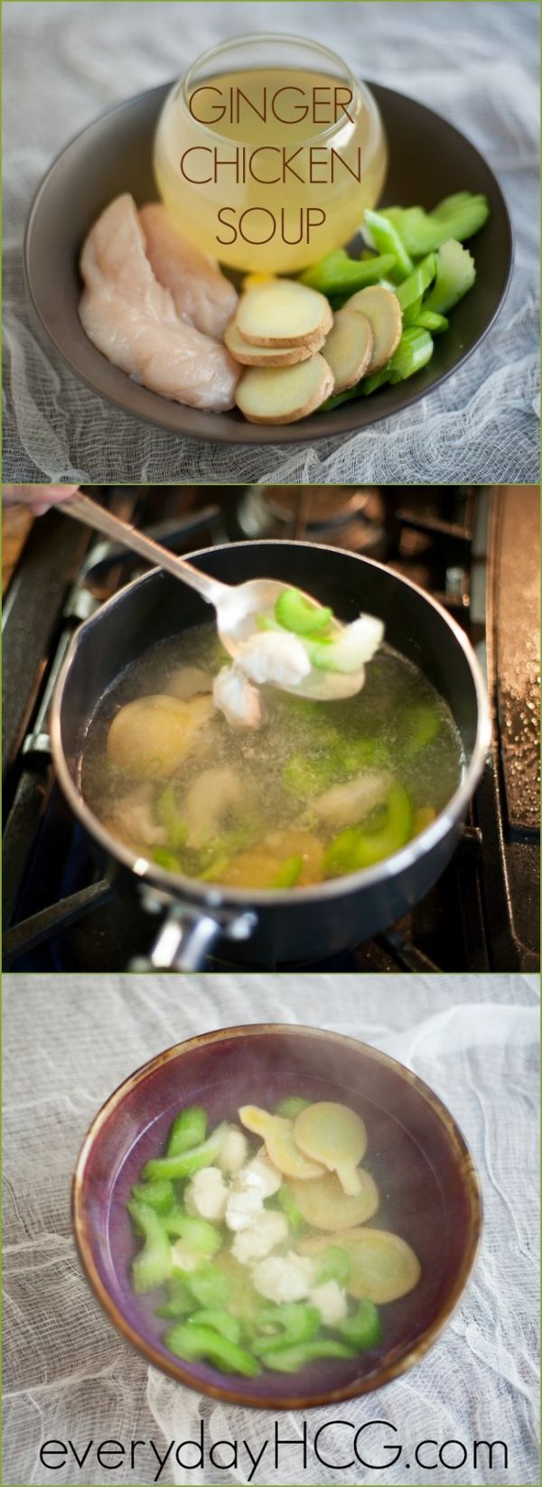 Comforting Ginger Chicken Soup