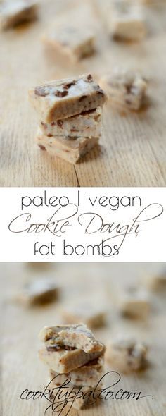 Cookie Dough Fat Bombs