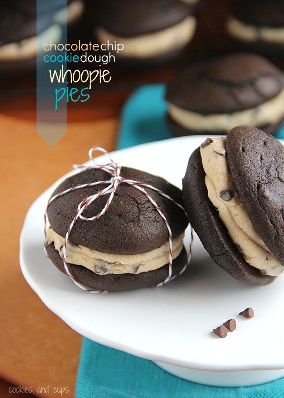 Cookie Dough Whoopie Pie Filling