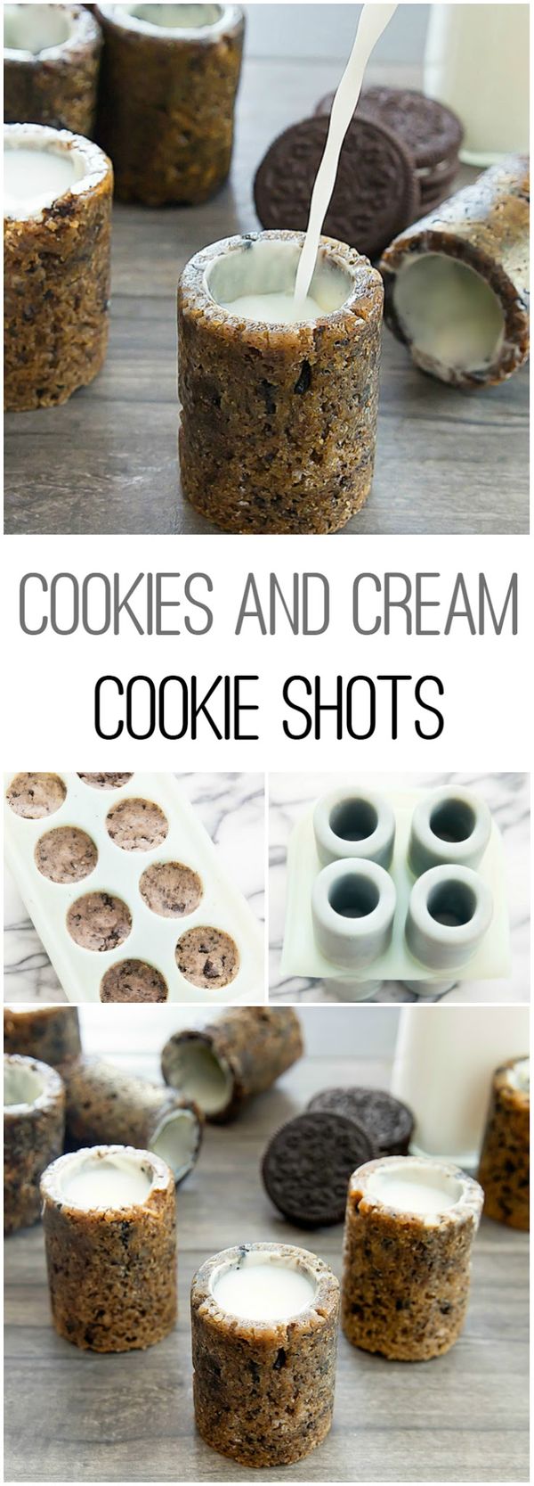 Cookies and Cream Cookie Shots