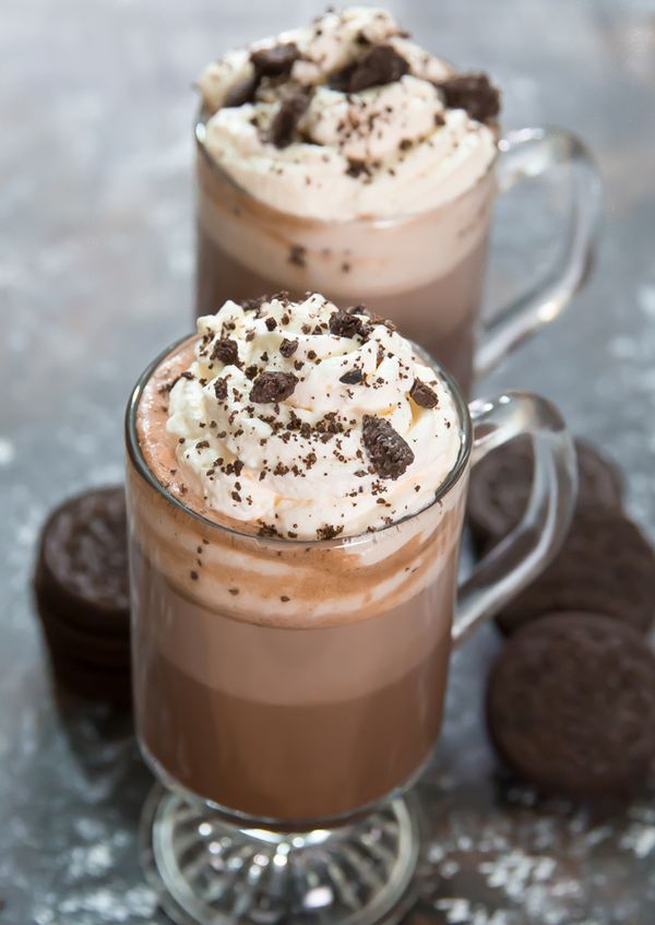 Cookies and Cream Hot Chocolate