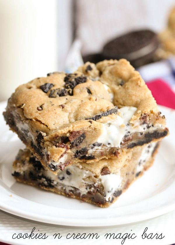 Cookies N Cream Magic Bars