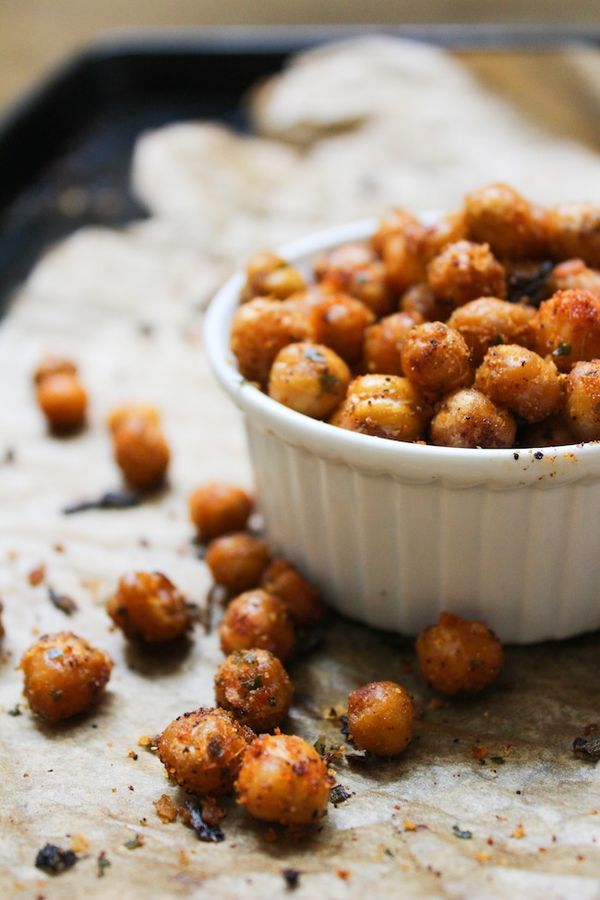 Cool Ranch Roasted Chickpeas