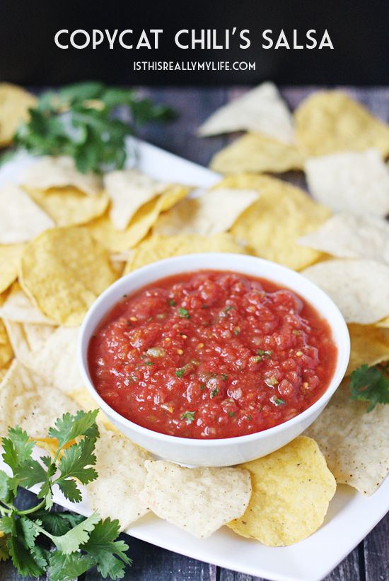 Copycat Chili's Salsa