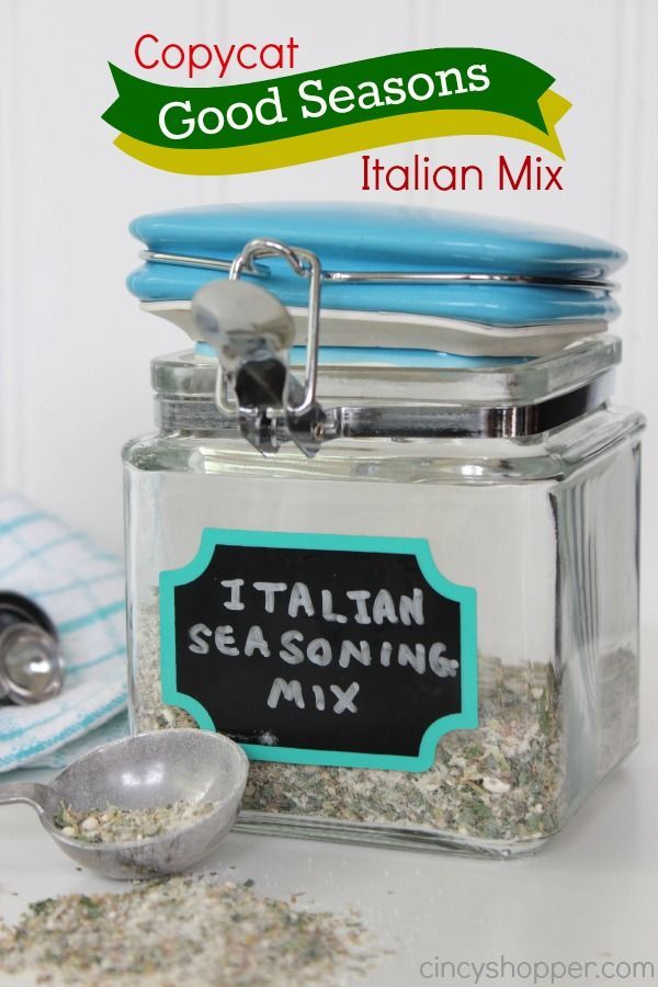 Copycat Good Seasons Italian Mix