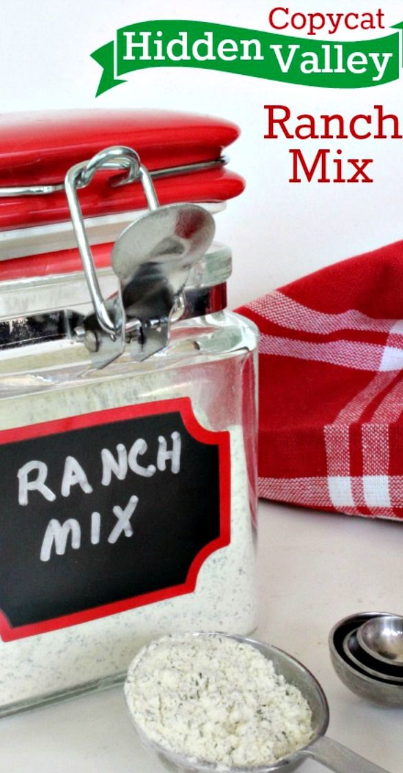 Copycat Hidden Valley Ranch Mix