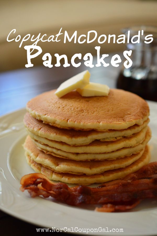 Copycat McDonalds Pancakes