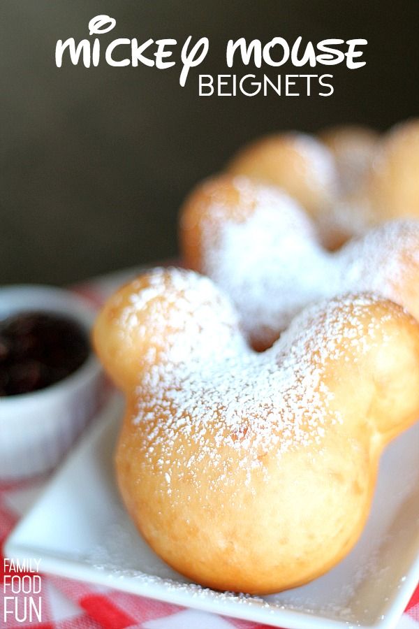 Copycat Mickey Mouse Beignets