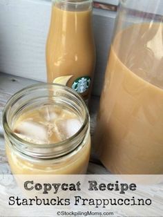 Copycat Starbucks Frappuccino