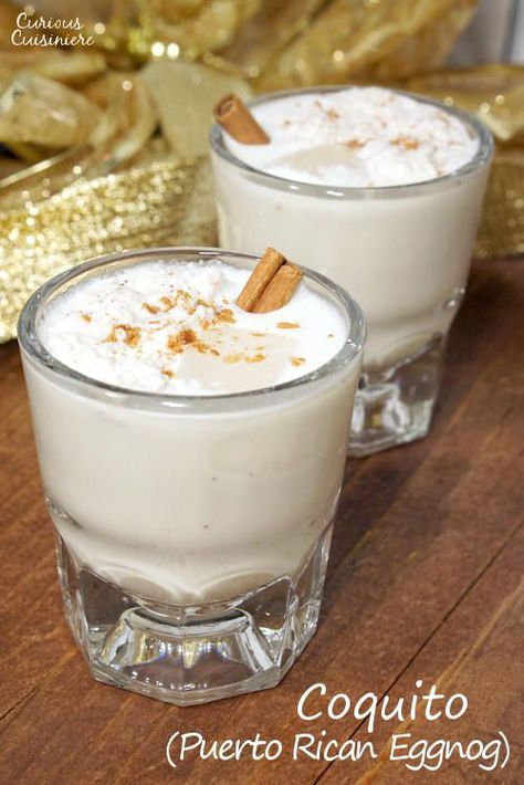 Coquito (Puerto Rican Eggnog