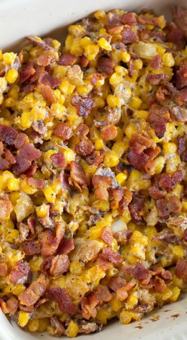 Corn and Bacon Casserole