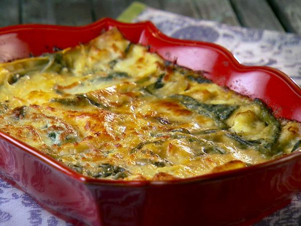 Corn and Poblano Lasagna