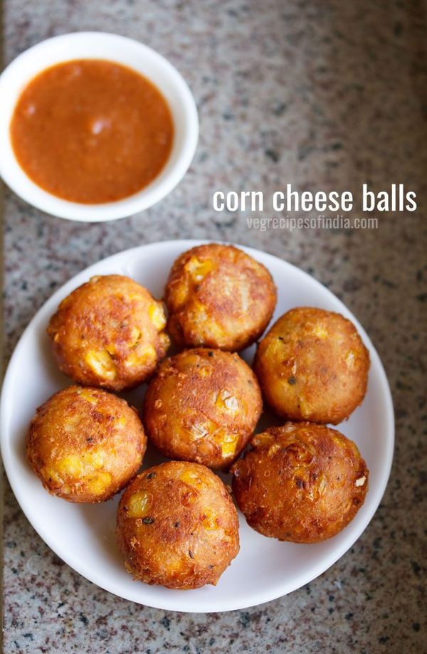 Corn cheese balls