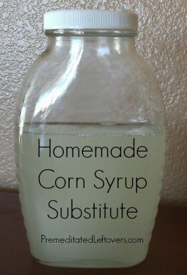 Corn Syrup Substitute