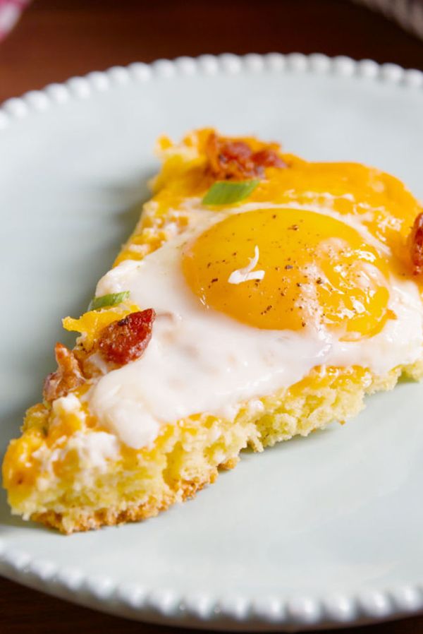 Cornbread Breakfast Pizza