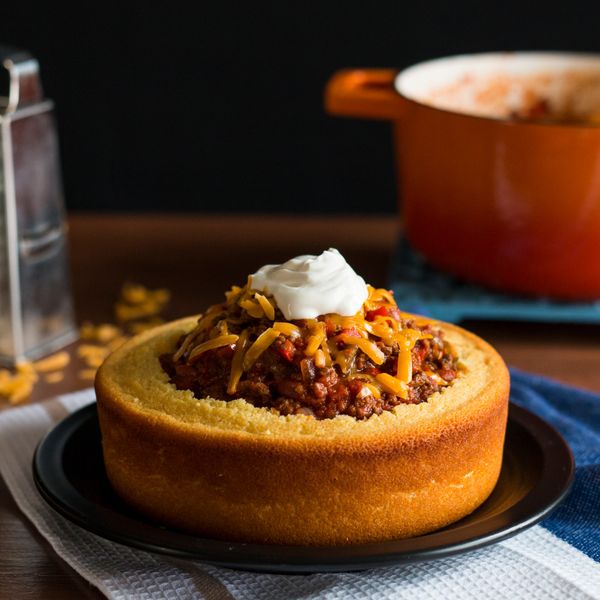 Cornbread Chili Bowl