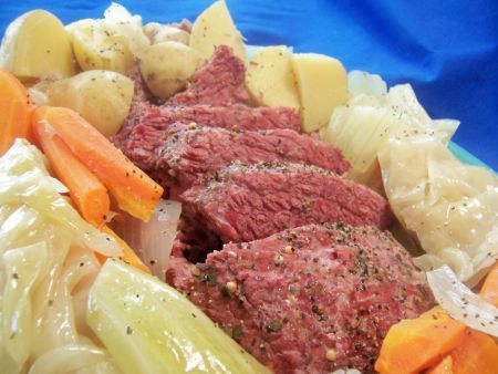 Corned Beef and Cabbage (Crock Pot