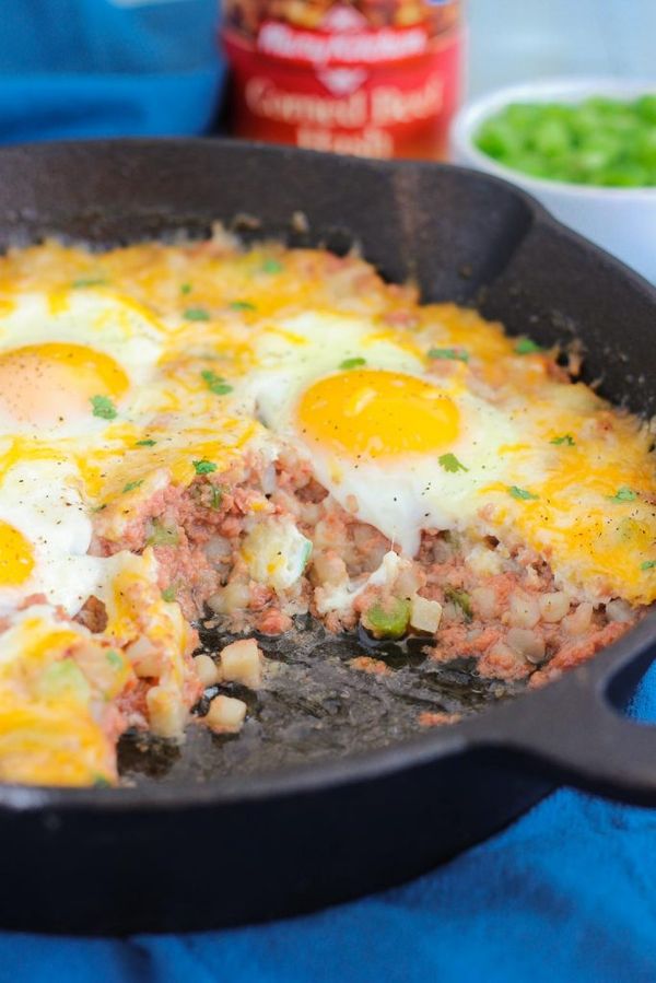 Corned Beef Hash and Eggs