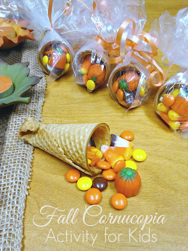 Cornucopia Activity for Kids