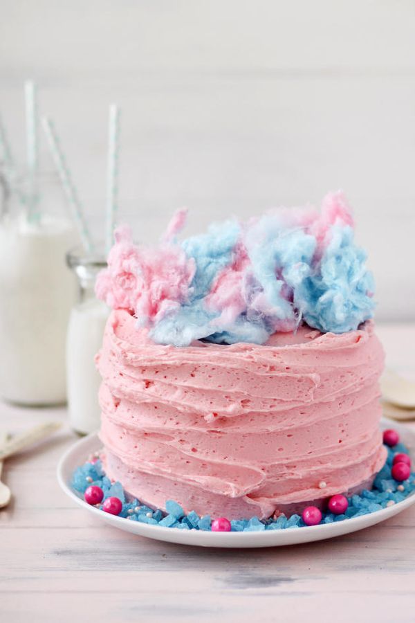 Cotton Candy Layer Cake