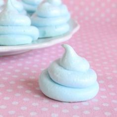 Cotton Candy Meringue Cookies