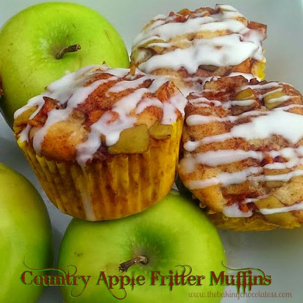 Country Apple Fritter Muffins