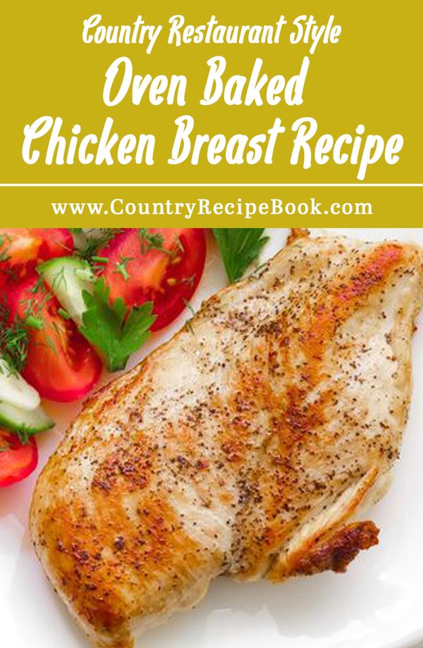 Country Baked Chicken Breast