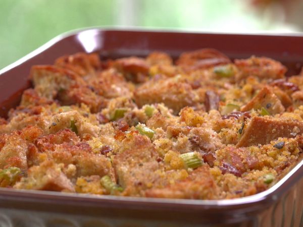 Country Cornbread Dressing with Pecans