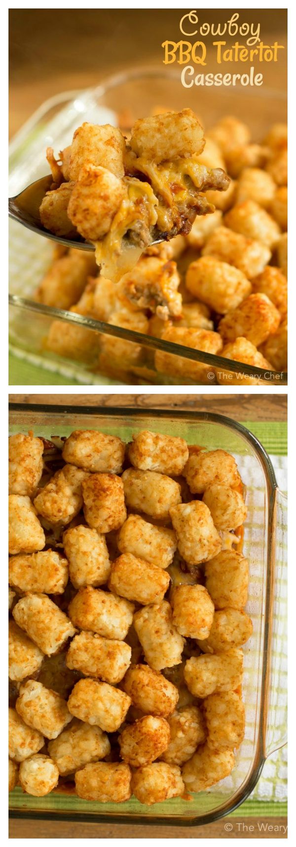 Cowboy BBQ Tater Tot Casserole