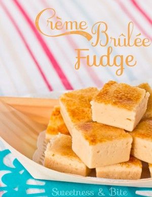 Crème Brûlée Fudge