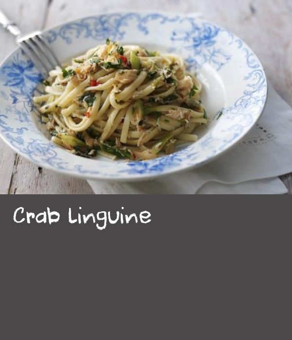 Crab linguine