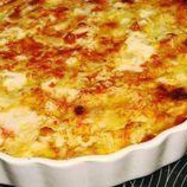 Crab meat casserole