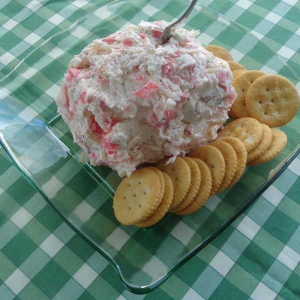 Crab Salad Cheese Ball or Spread