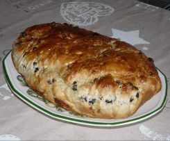 Cramique au sucre et aux raisins