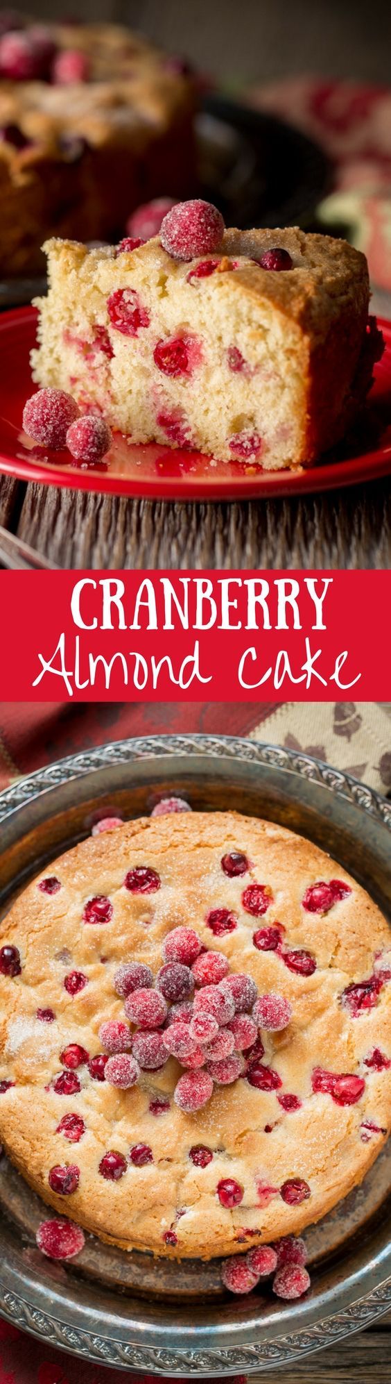 Cranberry Almond Cake