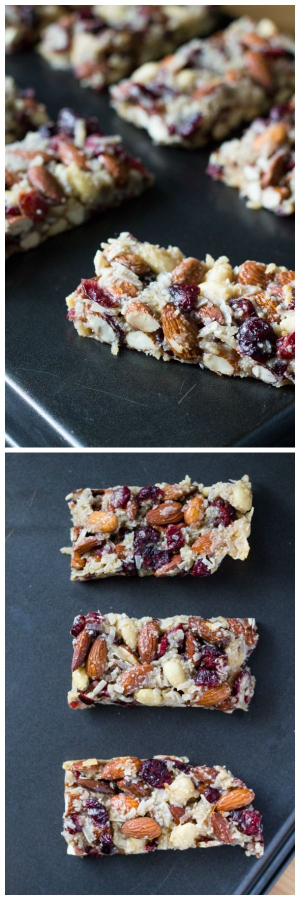 Cranberry Almond Snack Bars