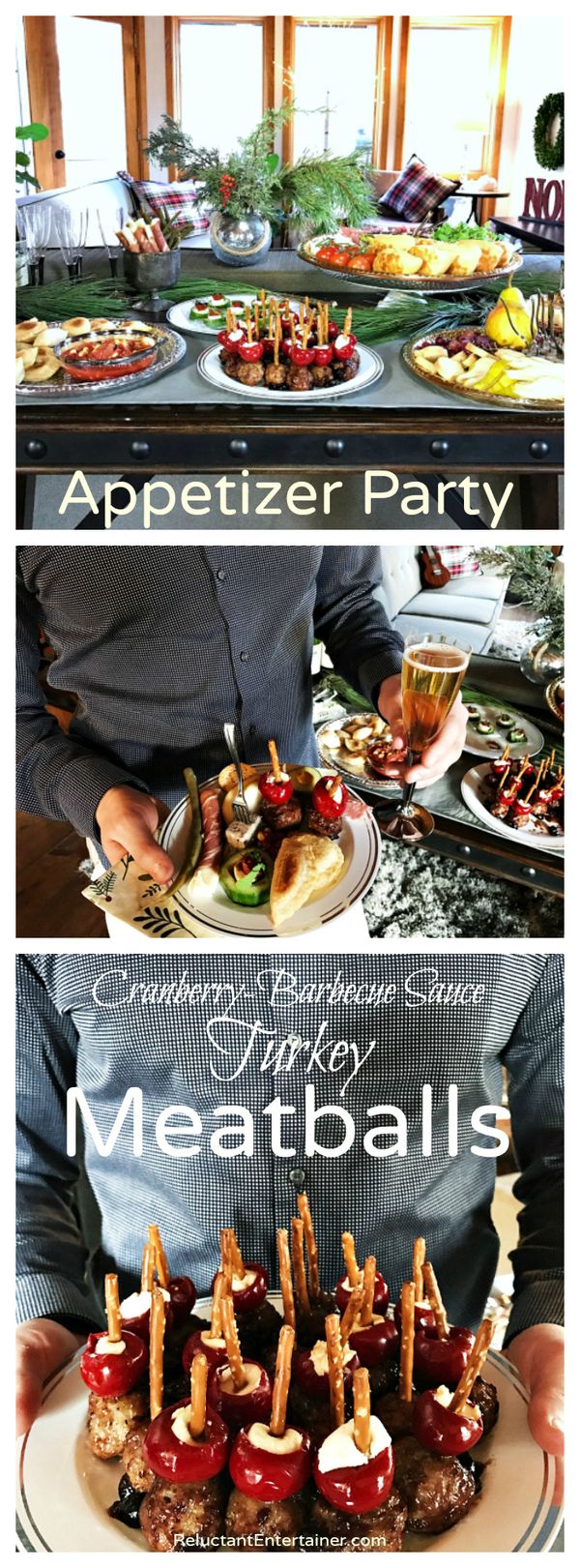 Cranberry-Barbecue Sauce Turkey Meatballs