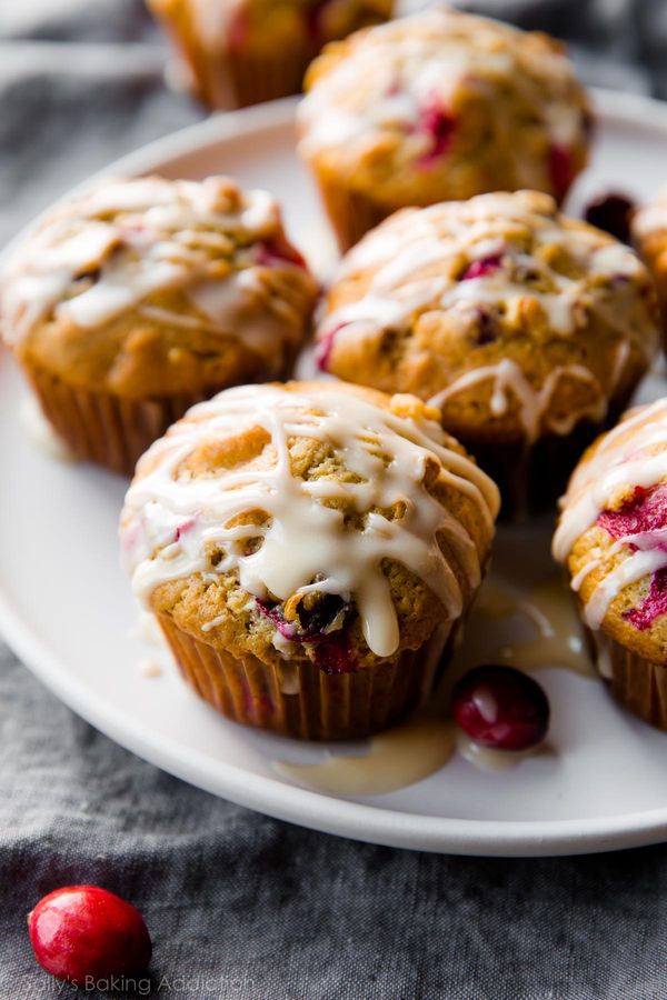 Cranberry Cardamom Spice Muffins