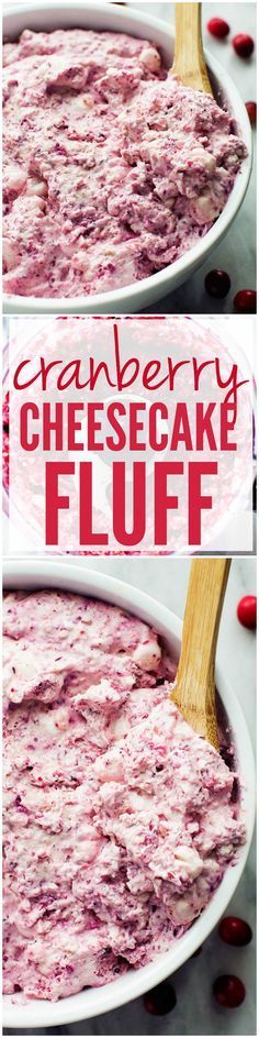 Cranberry Cheesecake Fluff