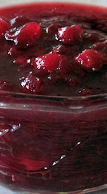 Cranberry Cherry Sauce