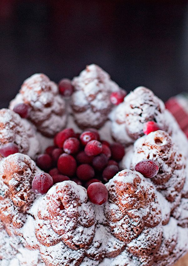 Cranberry Clementine Bundt Cake