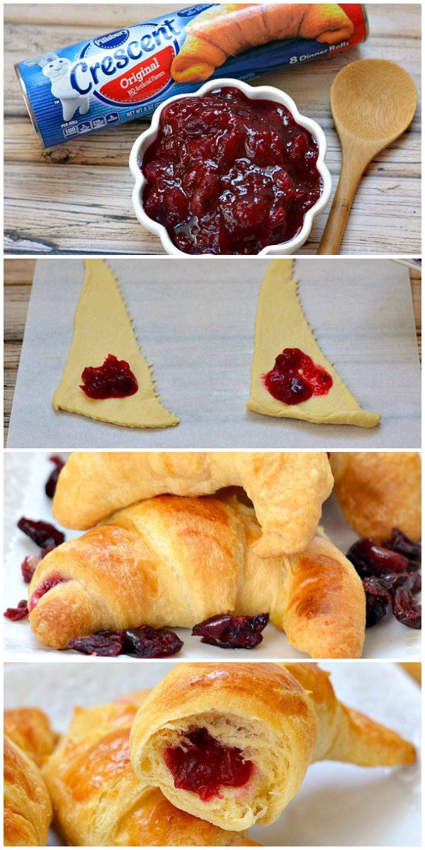 Cranberry Crescent Rolls