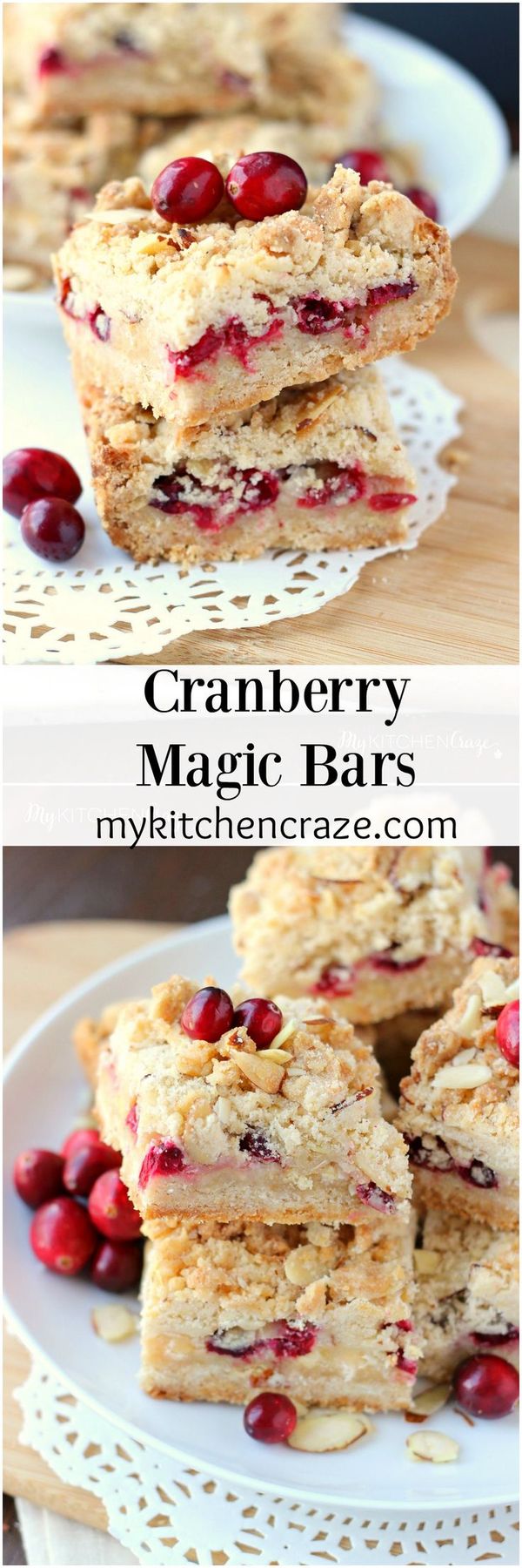 Cranberry Magic Bars