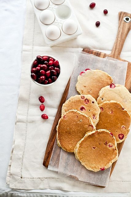 Cranberry Orange Pancakes