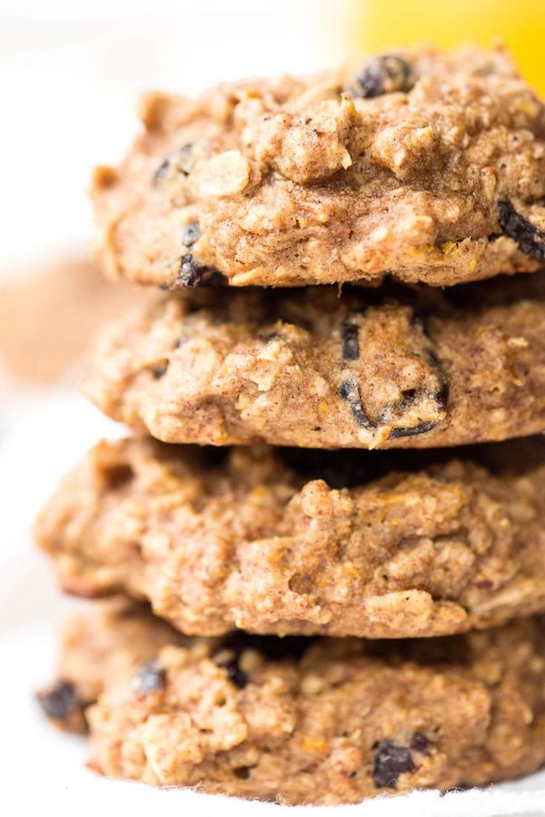 Cranberry Orange Quinoa Breakfast Cookies