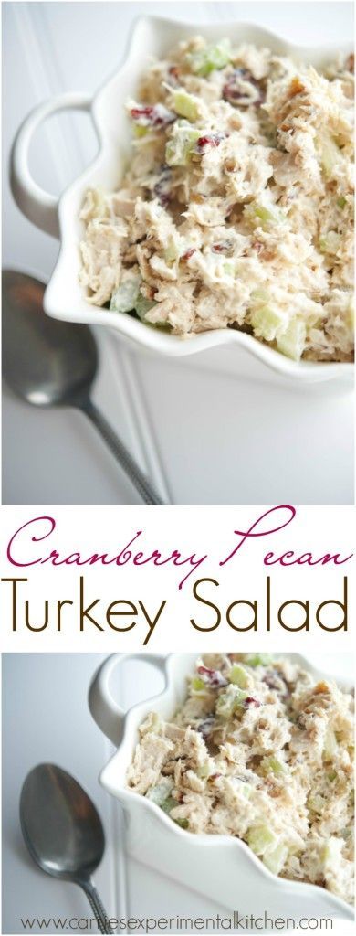 Cranberry Pecan Turkey Salad