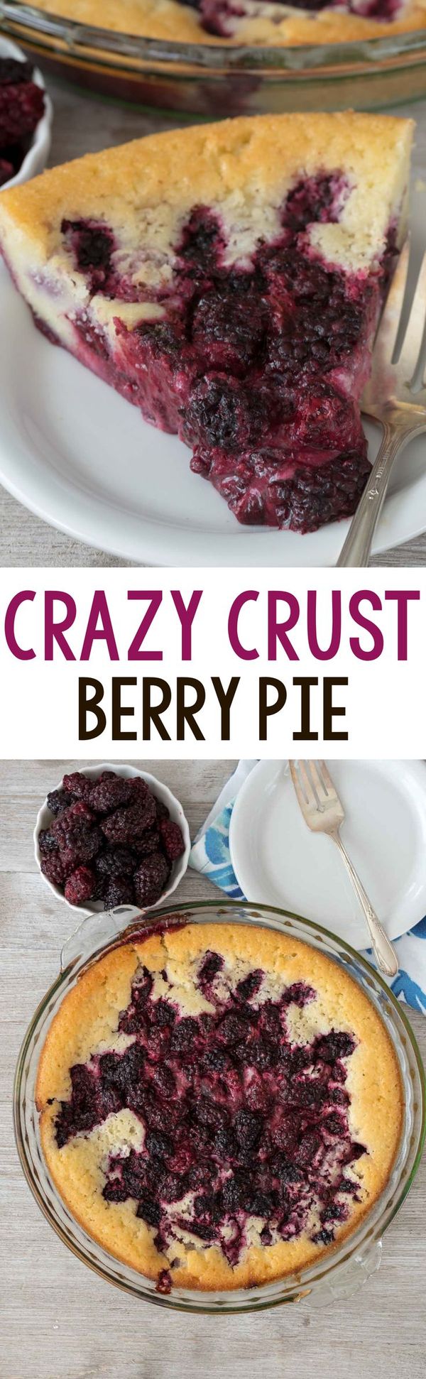 Crazy Crust Berry Pie