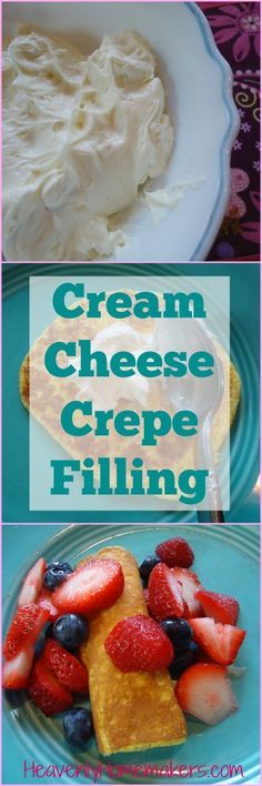 Cream Cheese Filling For Your Crepes