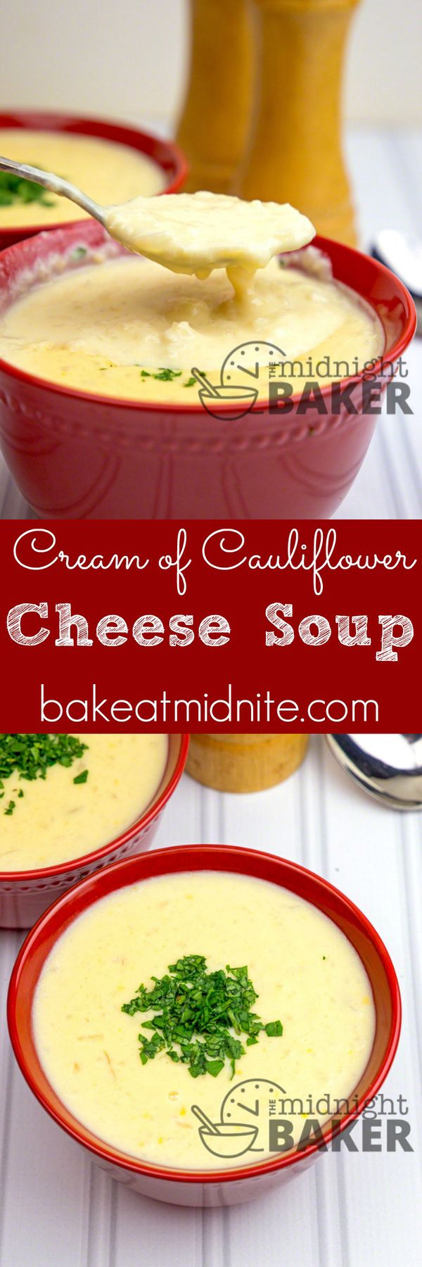 Cream of Cauliflower Cheese Soup