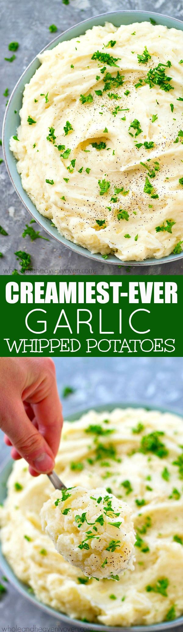 Creamiest-Ever Garlic Whipped Potatoes